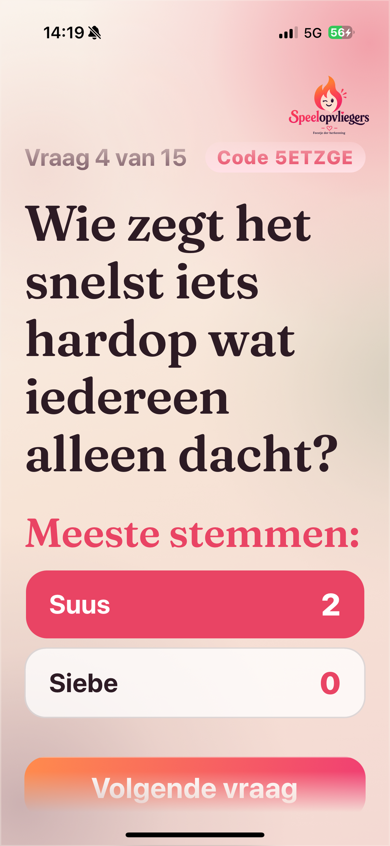 Scores onthullen na het stemmen